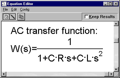 Equation Editor